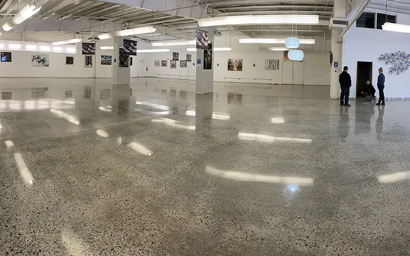 Maine Concrete Floor Polishing - Furniture Gallery 1