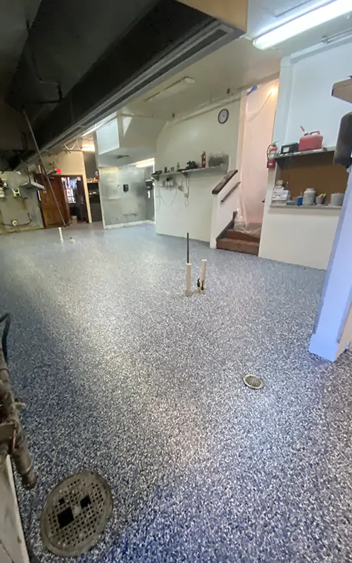 Maine Restaurant Epoxy Floor Installation