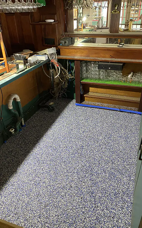Maine Bar After Epoxy Floor Installation