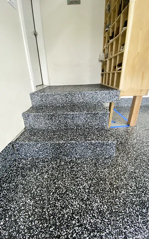 Epoxy Flooring on Stairs