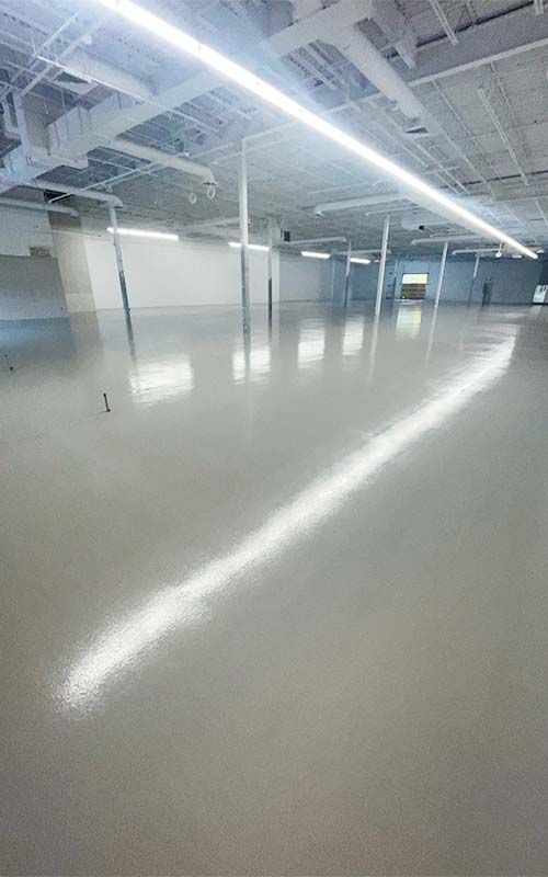 Industrial Coatings for Epoxy in Warehouse